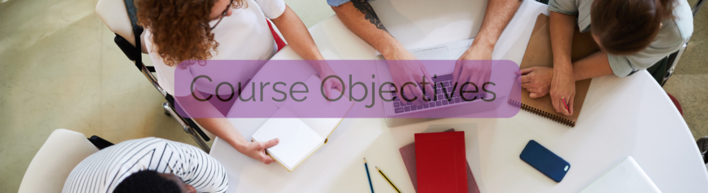 A bird's eye view of a group of people sitting around a table in various activities indicating that they are working together on learning pelvic floor incontinence and prolapse.